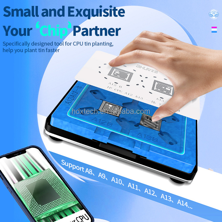 Aixun A8-A14 CPU Tin Planting Stand For Mobile Chip Repair Bga Reballing Station For Mobile Phone Repair