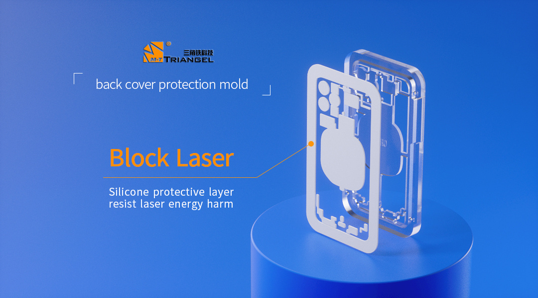 Full Set Laser Protect Mold Back Cover Mold For iphone Back Housing Camera Lens Protective Resist Laser Energy Harm