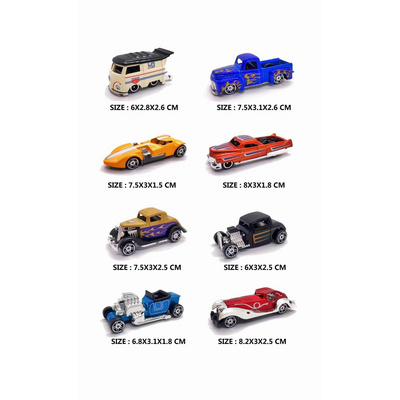 hot selling 1:64 scale hobby model metal pocket car mini free wheel diecast toy sliding model car for Kids