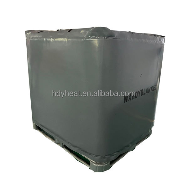 Factory direct selling Tote bucket heater 275gallon IBC heating blanket for melting liquid