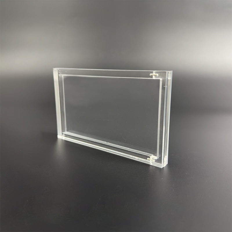 Manufacturer Clear Dust-Proof Acrylic Booster Display Case Elite Coach Case Magnet Cover Case Acrylic Display Pokemon Card