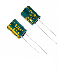 High quality & New original  50V220UF Electrolytic Capacitor 220UF50V size 10*13MM