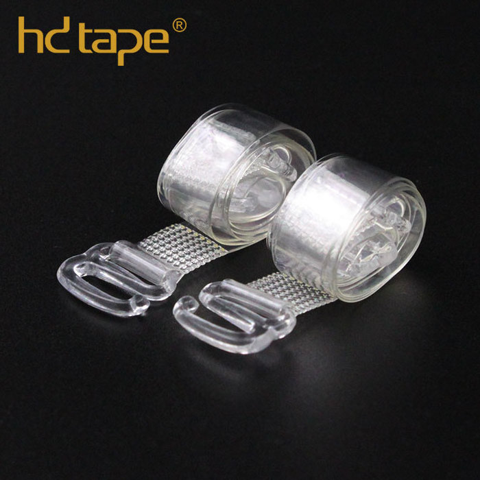 Plastic silicone TPU clear transparent elastic bra strap