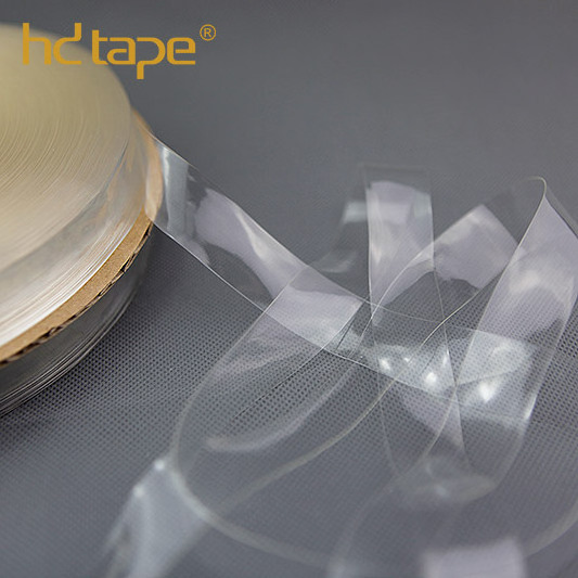 10mm Oeko-tex 100 tpu clear transparent elastic framilon tape for bra straps