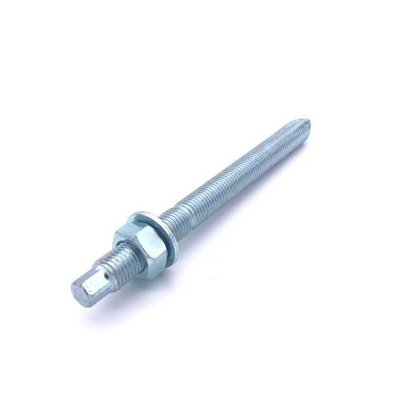 High-strength galvanized carbon steel fixed sleeve chemical anchor chemical stud