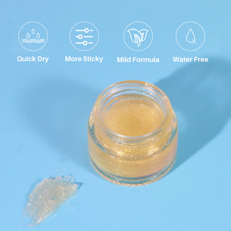 Adhesive glue balm lash lift Cream Gel Sticky Lifting Lash flashing Wax strong Fixing Glue Adhesive Cream For Salon Eyelash Perm