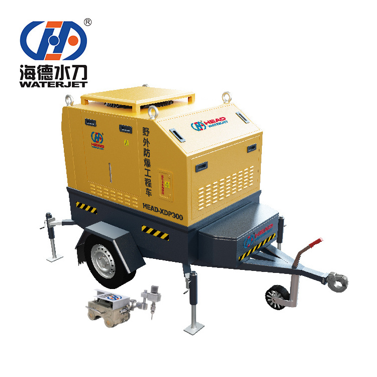 cold cutting portable water jet cutting machine