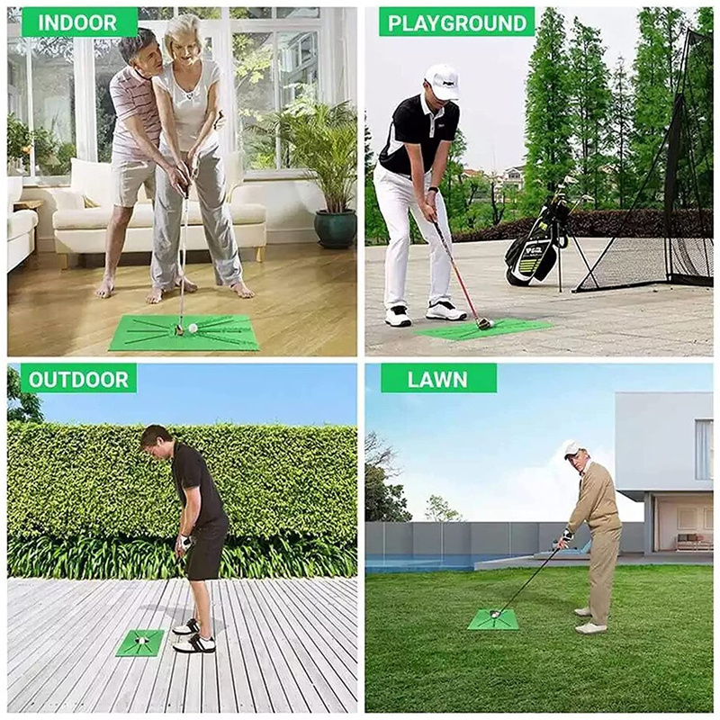 High Quality Golf Training Mat Wholesale Golf Hitting Mats Swing Training Aid