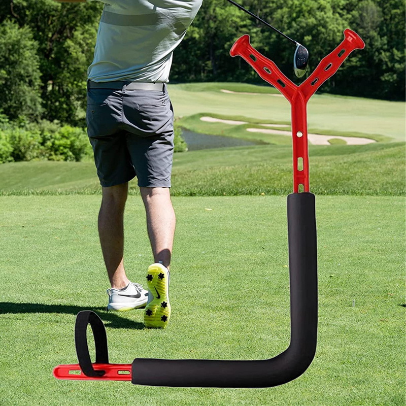 Golf Swing Training Aid Golf Swing Motion Trainer, 90-Degree Swing, Warm-up Exercise Golf Spinner for Beginners