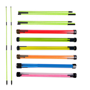 High Quality Golf Swing Training Aids Foldable Design 3 Pack Plastic Golf Practice Alignment Sticks Rods