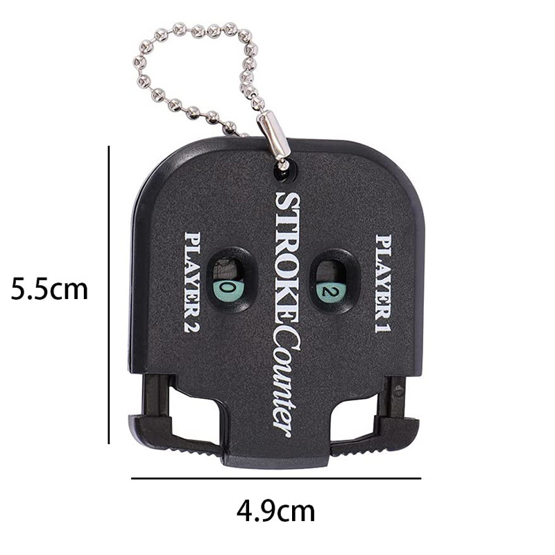 Wholesale Two Digits Scoring Keeper With Key Chain Mini Golf Digital Score Counter