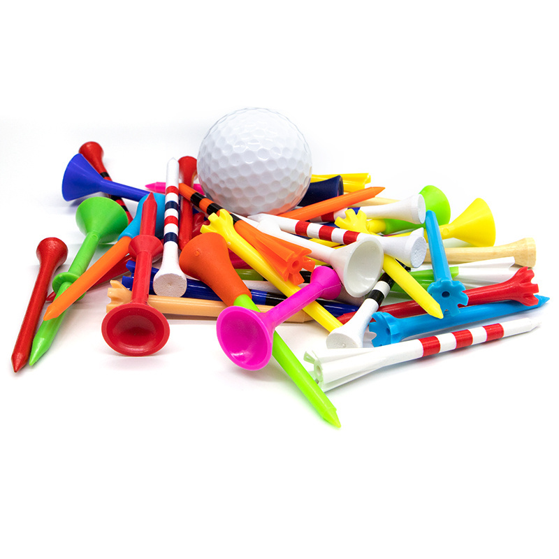 Wholesale New Design White Skull And Crossbones Unique Plastic 3 1/4 Golf Tees