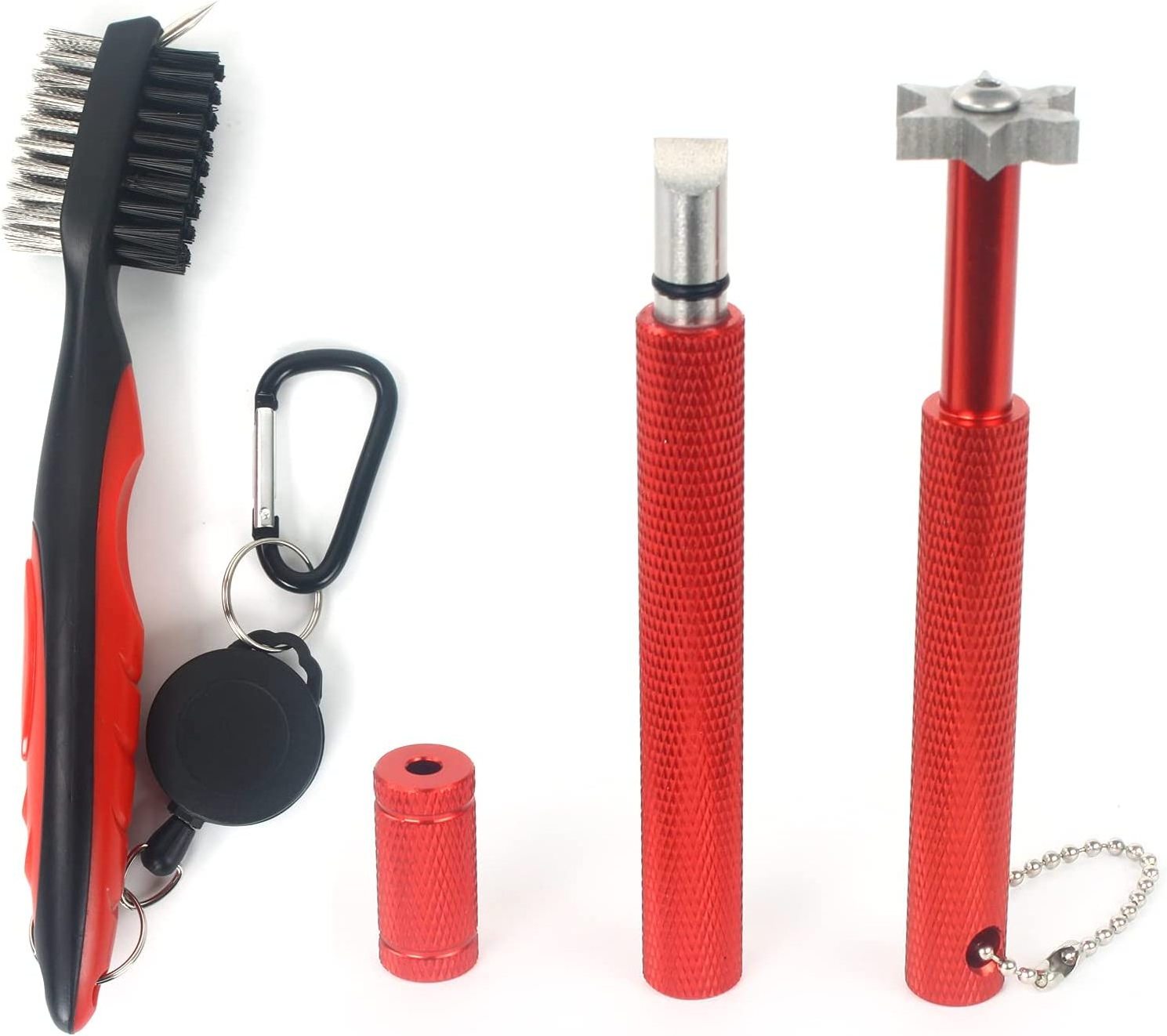 Hot Selling Golf Club Sharpener Set V U&V Club Sharpener Double-Side Cleaning Brush Golf Sharpener Cleaner Tool