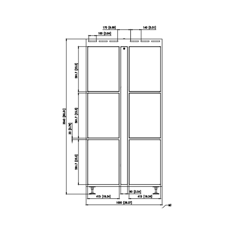 Metallic Gym Locker For Clothes Storage 2/3/4/6/9/10/15/24 Doors School Office Used Steel Locker Wardrobe Parcel Filing Cabinets