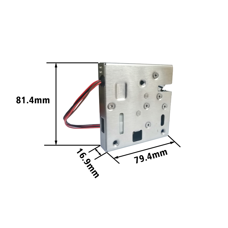 Headleader HLD8009 Electromechanical lock 12V power on to unlock Electric Lock For Auto locker electronic cabinet locks