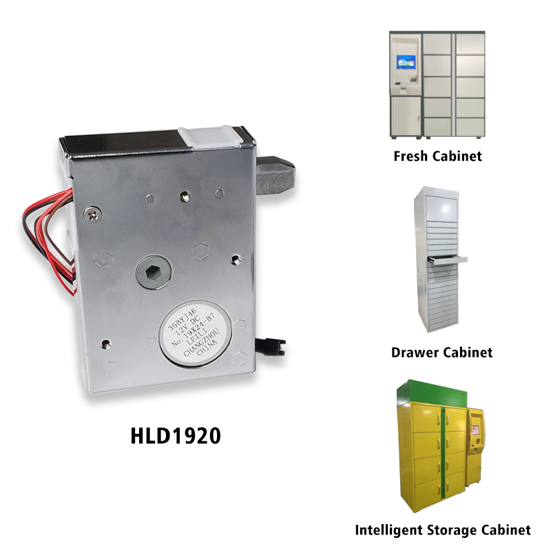 Electronic Mortise Lock With Durable Metal Lock Cylinder And Lock Body For Vending Machine  Intelligent Electronic Refrigerator