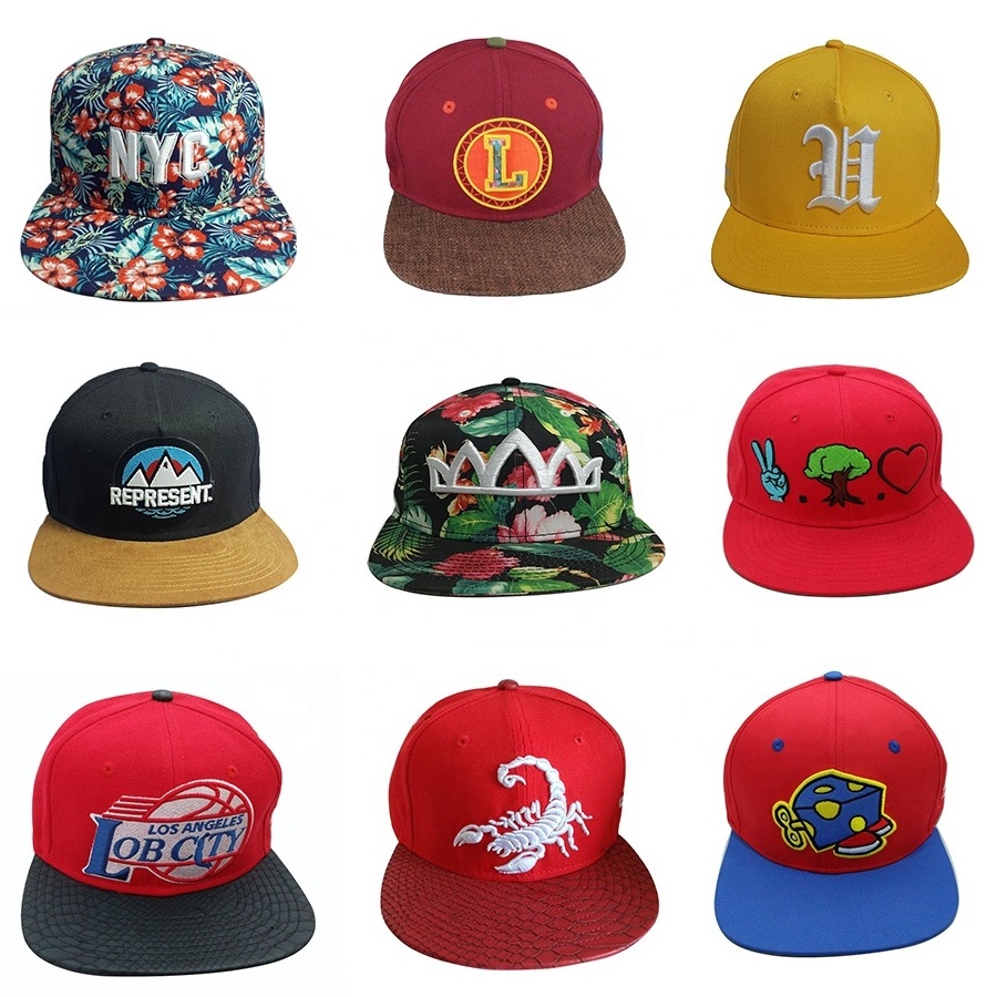 custom 6 panel snapback cap wool flat brim raiders hats 6 panel woolen embroidery snapback hat