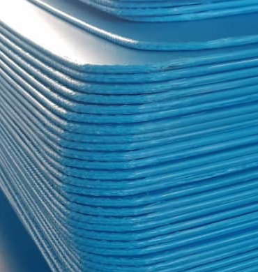 3mm thickness polypropylene PP layer pads plastic corrugated sheets for glass bottle's pallet packing