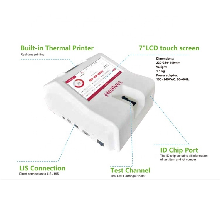 Optical Single Channel Pet PT PTT Test Veterinary Blood Coagulometer Coagulation Analyzer For Vet Laboratory