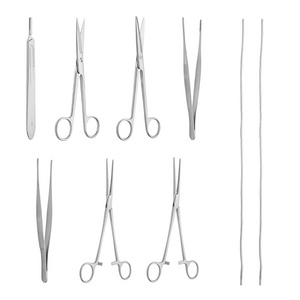 Class I Non-active 9pcs Medical Male Circumcision Set Circumcision Surgical Instruments