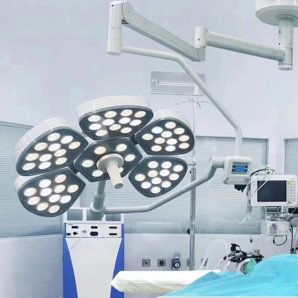 HLED-5 Hot Sale Medical Surgery Equipment LED Ceiling Theatre Surgical Light Operating Illuminating Lamp