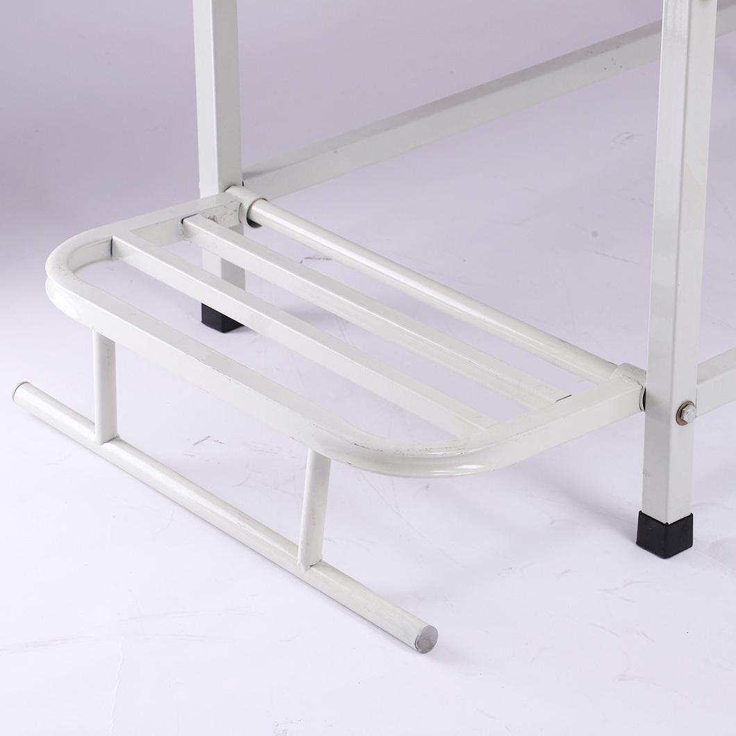 Medical Portable gynecological examination bed Iron Delivery Bed manual Gyno Exam Chair Table