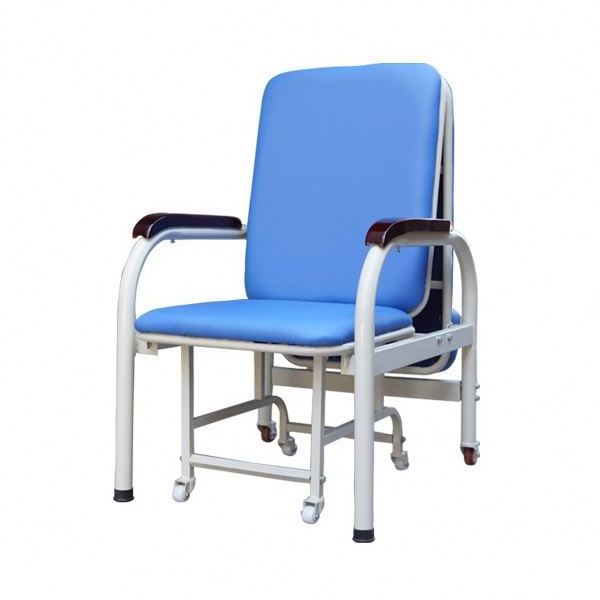 Cheap Price Portable Hospital Chair Foldable Multi-function Bed Accompany Folding Bed Chair