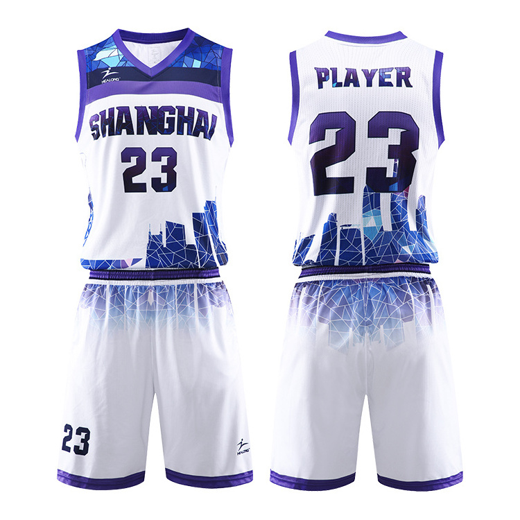 custom 100% polyester latest basketball shorts uniform japan basketball jersey design