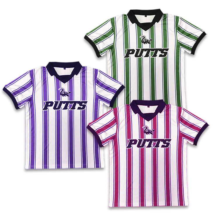 Wholesale Soccer Uniform Sublimation Blank Football Jersey Breathable Plain Soccer Jersey