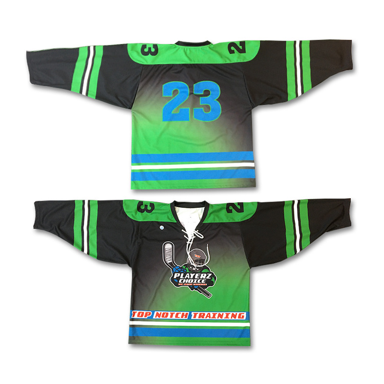 Custom Blank cheap sublimation european ice hockey jersey