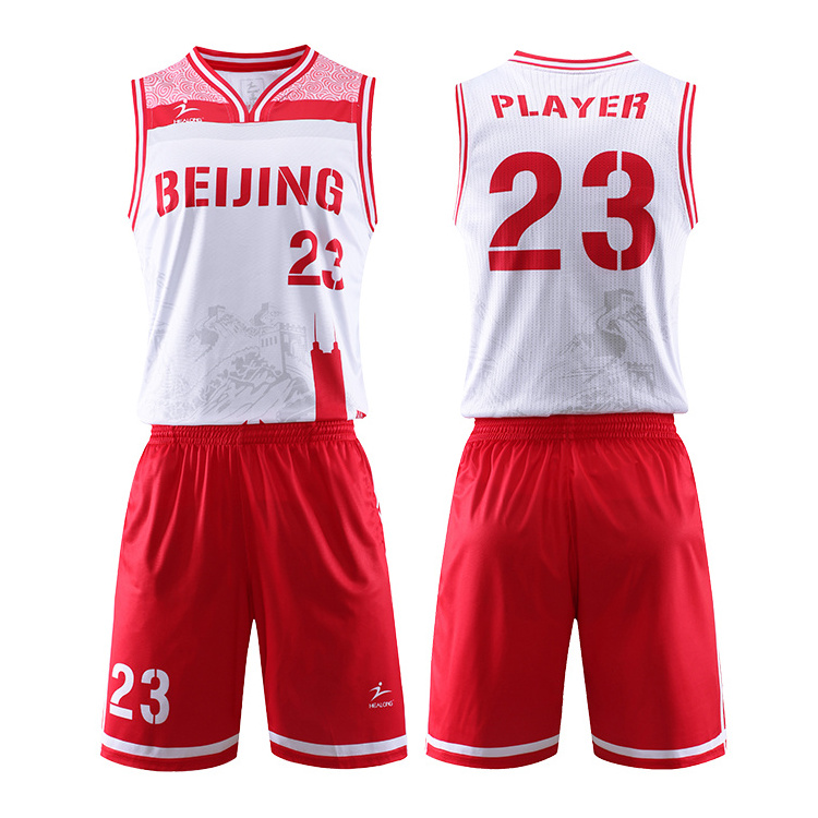 custom 100% polyester latest basketball shorts uniform japan basketball jersey design