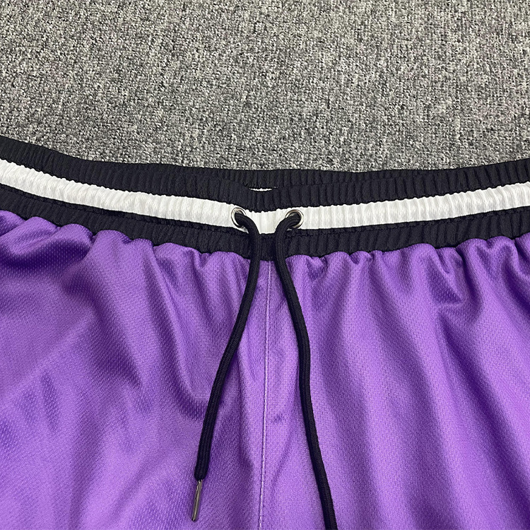 Wholesale Custom Embroidery Blank Basketball Shorts Sublimated Mesh Mens Basketball Shorts