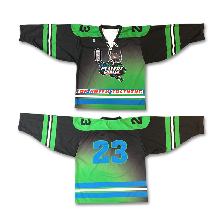 Custom Blank cheap sublimation european ice hockey jersey