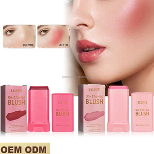 Private Label Custom Vegan Cream Blusher Multi Stick Makeup Blush Stick For Lip Eye Cheek