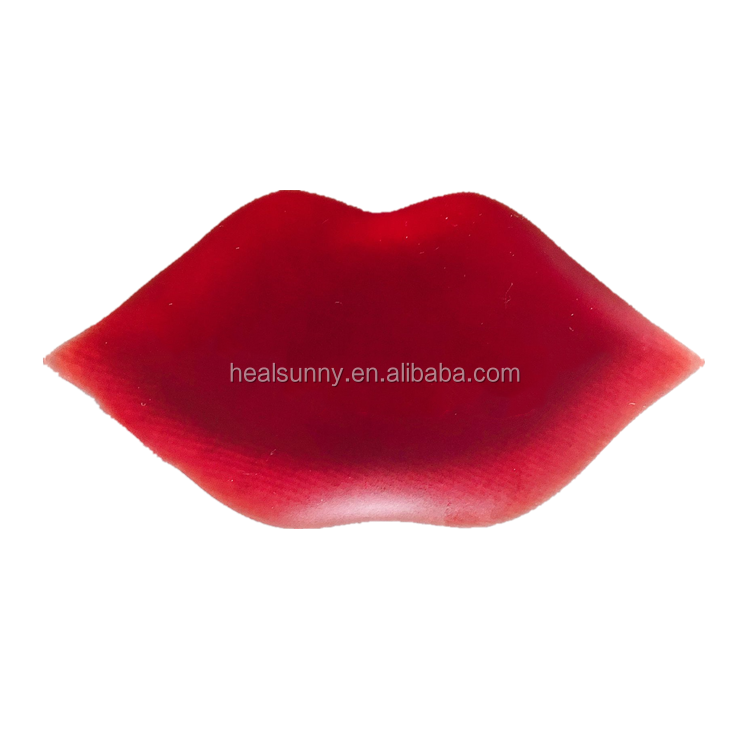 Red Lip Shape Cold Gel Pack / Ice Gel Pad / Cute Ice Pack Reusable