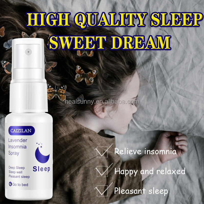 OEM Private Label Organic Lavender Essential Oil Sleep Aid Pillow Spray Helping All Deep Sleeping Gas Spray