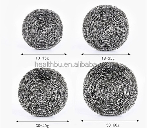 Stainless Steel Scourer for Cleaning Dish Pots Pans Grills Stainless Steel Scrubber for Kitchen Sinks Cleaning