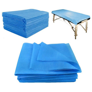 Disposable Bed Sheet Rolls Non-woven Waterproof White Medical Bed Sheet Covers Non Woven Disposable Spa Bed Sheet /Couch Rolls