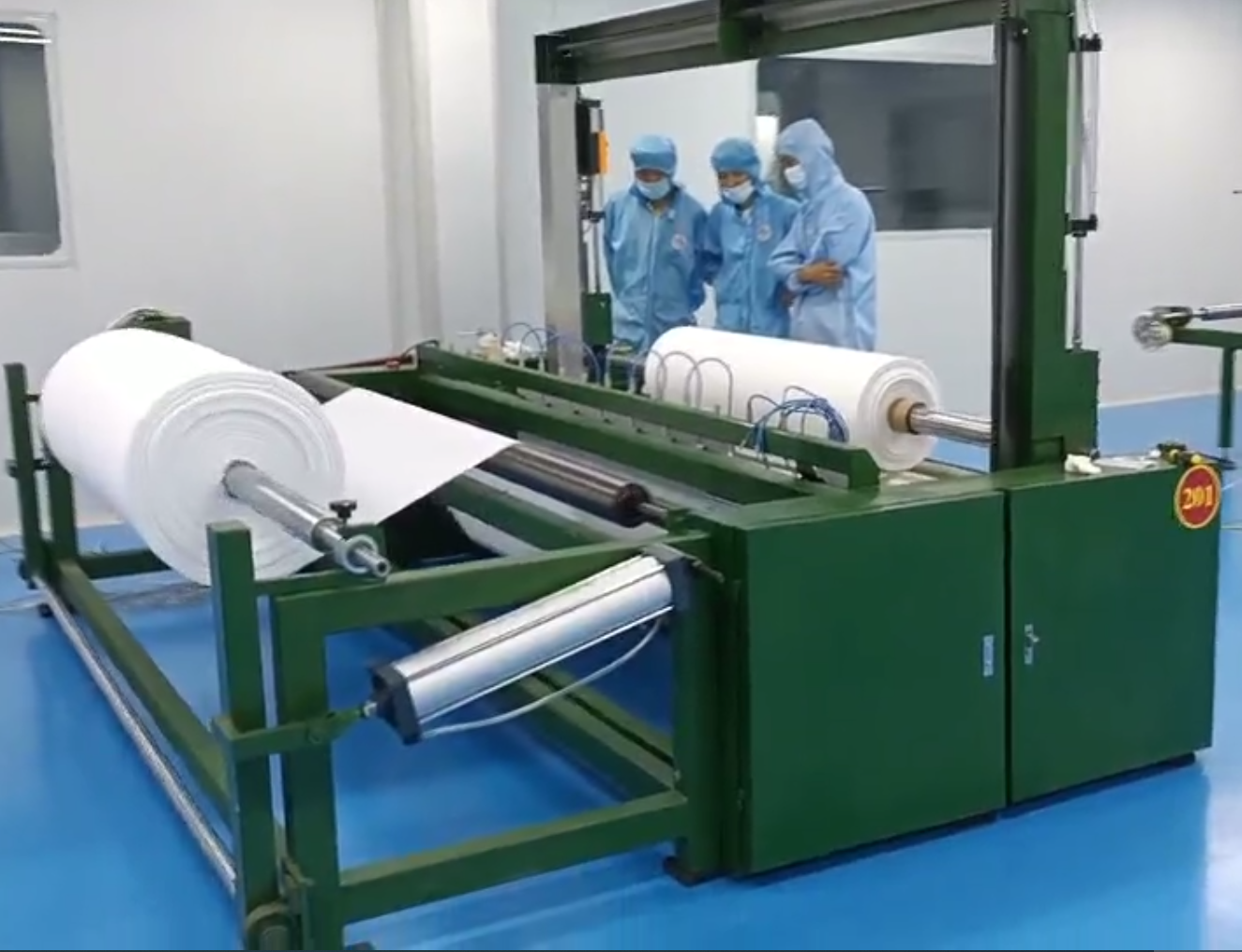 Medical Gauze Slitting Machine Gauze Cutting Machine China Supplier