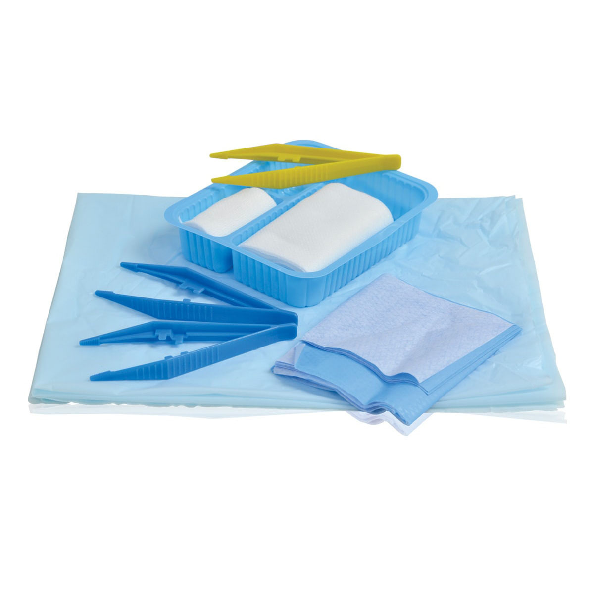 Customized disposable dressing set medical dressing pack sterile wound dressing kit