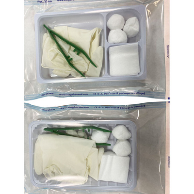 Customized disposable dressing set medical dressing pack sterile wound dressing kit