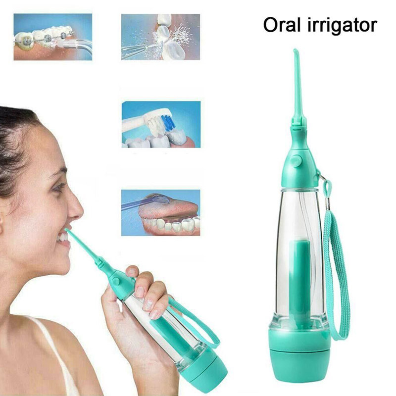 best top water flosser Private Portable manual air floss cordless water flosser oral care Irrigator Tooth Cleaner