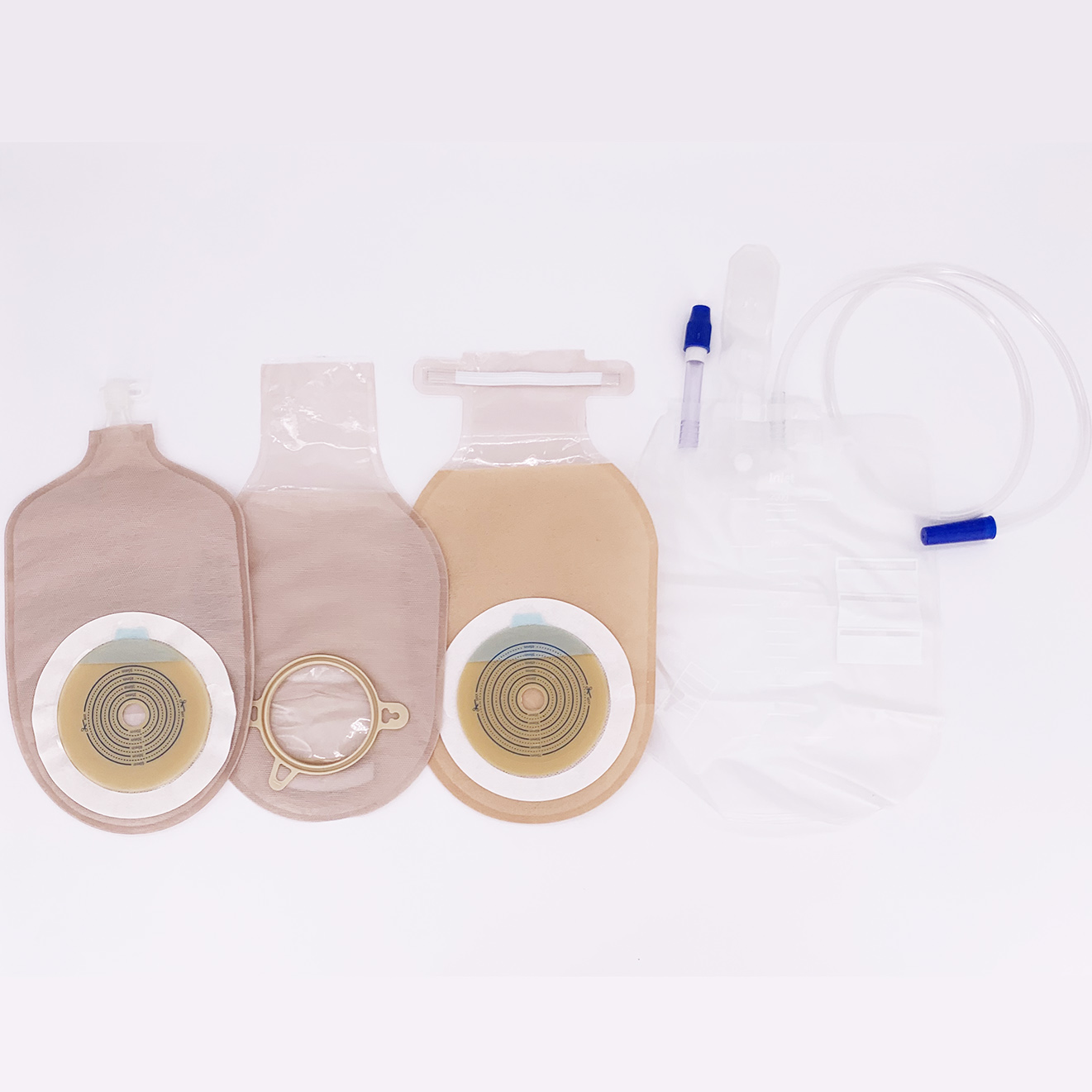 Hospitals and clinics using using two-piece open pouch hydrocolloid urostomy bag for adult or children