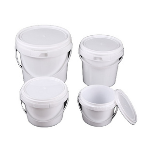 PP transparent  packaging bucket small bucket plastic bucket with lid 160ml-5000ml