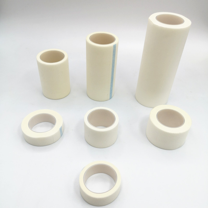 Chinese Manufacturer Adhesive Tape Kraft Non Woven Paper Tape Custom CE Surgical Tape Medical