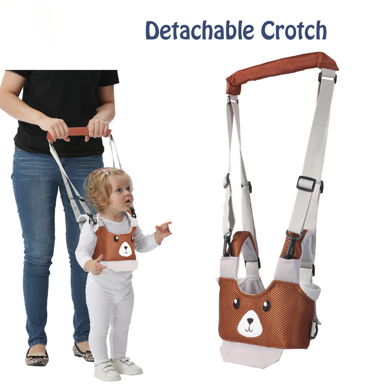 Quality 2023 baby walking assiatant stroller belt cute animal custom adjustable baby walker