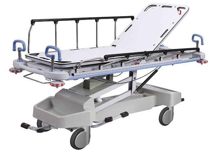 Medical hydraulic emergency transfer ambulance stretcher