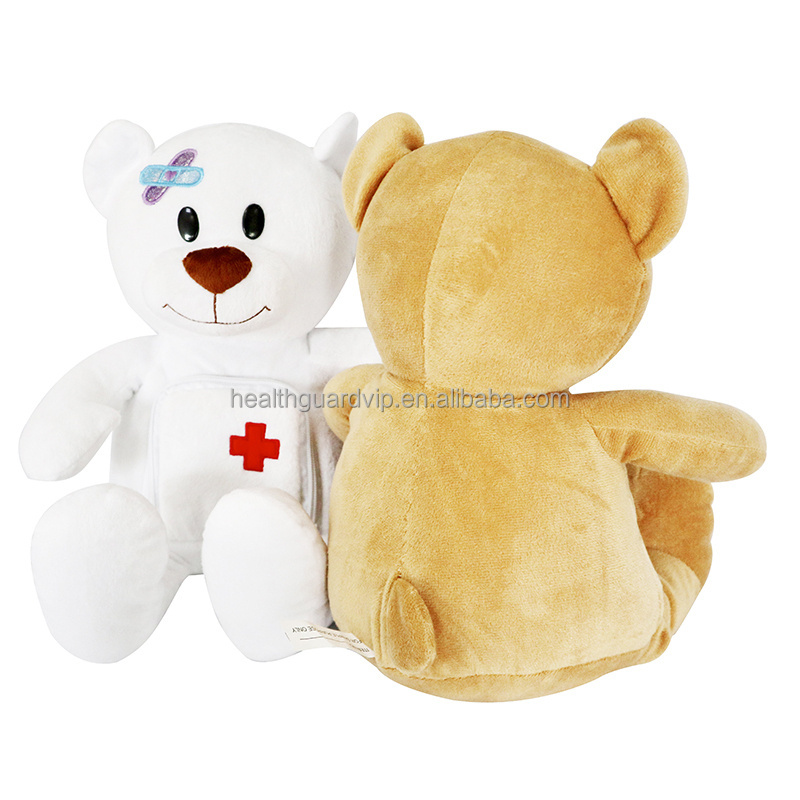 Children Portable First Aid survival Kits Puppy Bear Doll Travel First Aid Kit