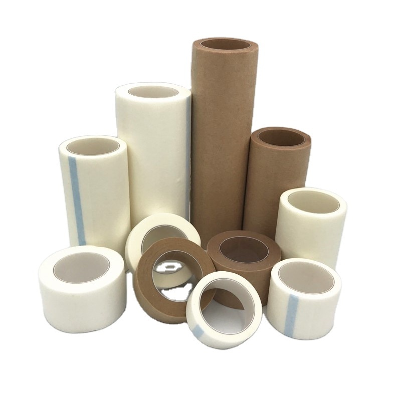 Chinese Manufacturer Adhesive Tape Kraft Non Woven Paper Tape Custom CE Surgical Tape Medical