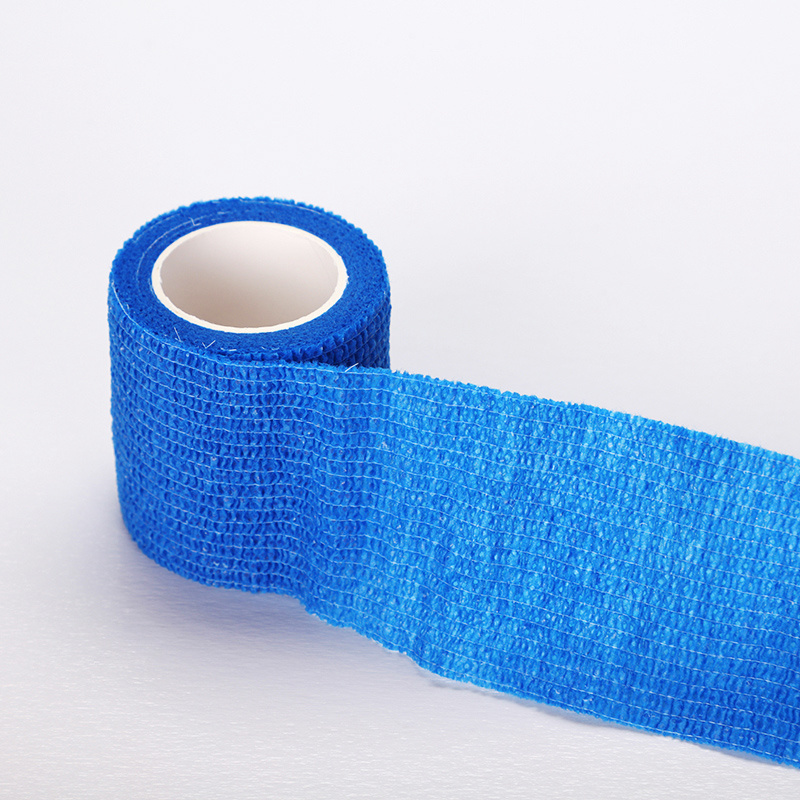 Wholesale Self Adhesive Non-woven Bandage Elbow And Knee Wound Wrap Medical Elastic Crepe Bandage